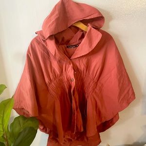 Poncho jacket Size medium